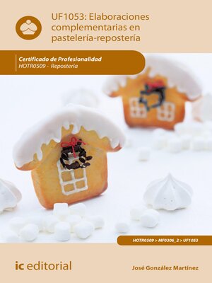 cover image of Elaboraciones complementarias en pastelería-repostería. HOTR0509